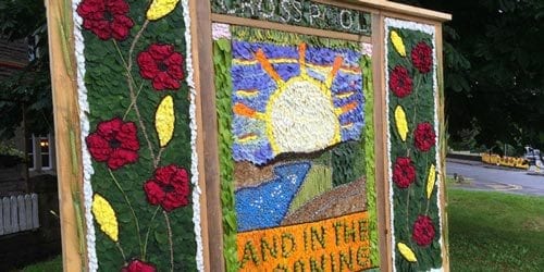 Well Dressing Derbyshire 2014